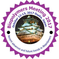 Meetings International proudly announces the Annual Meeting on Biopolymers' (Biopolymers Meeting 2017) scheduled during October 12-13 2017 at Osaka, Japan. With a theme of Recent advances and future trends in Biopolymers. The conference provides a Global Platform for Pharma, Biotech, Medical and Healthcare Professionals to Exchange Ideas, Knowledge and Networking at its 100+ International Conferences.
